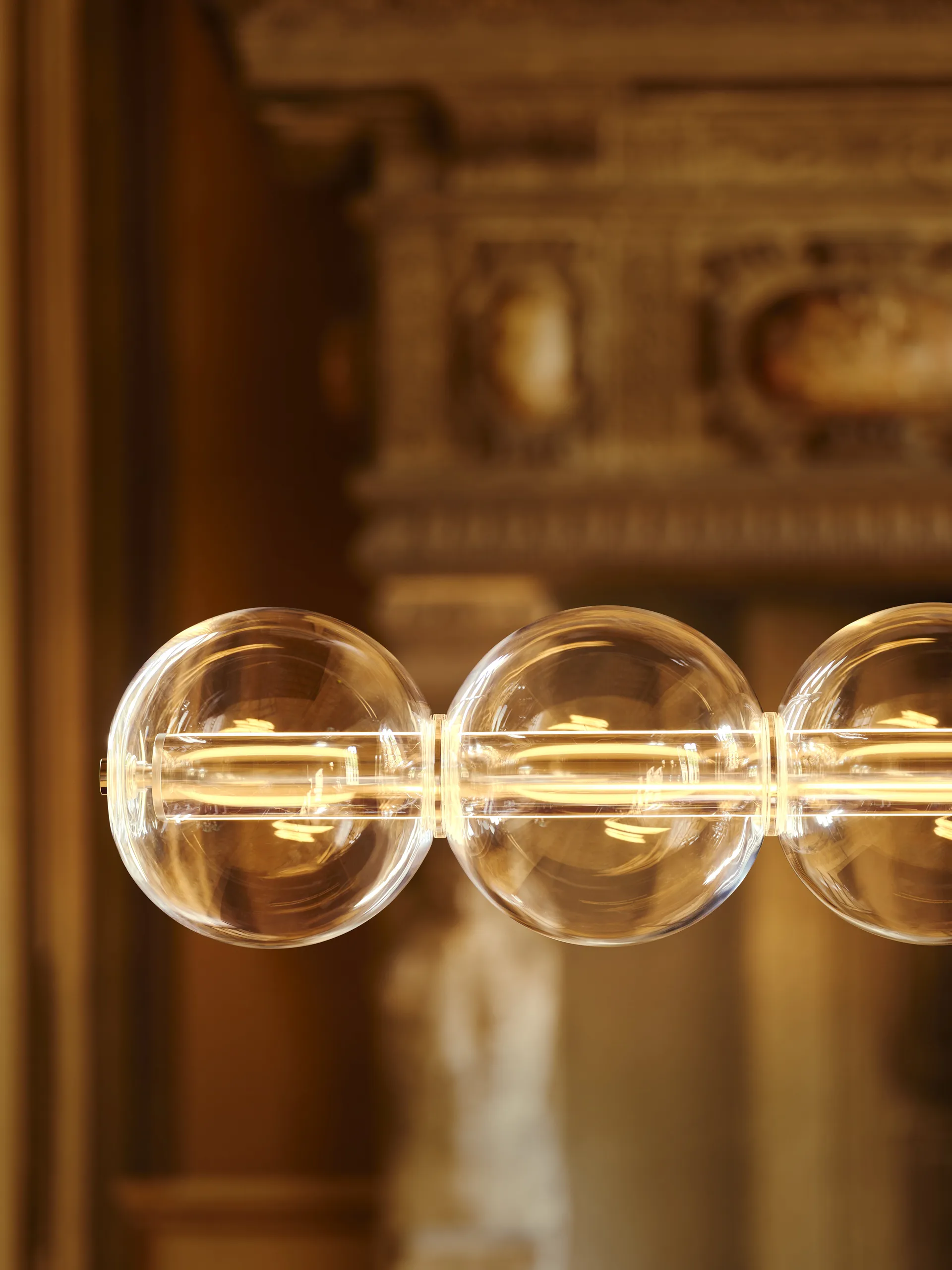 Luce Sferica S1 Pendelleuchte 165,6 cm, Glass Flos