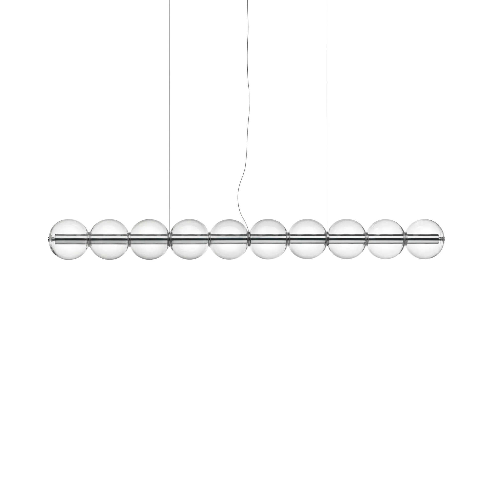 Luce Sferica S2 Pendelleuchte 207,2 cm, Glass Flos