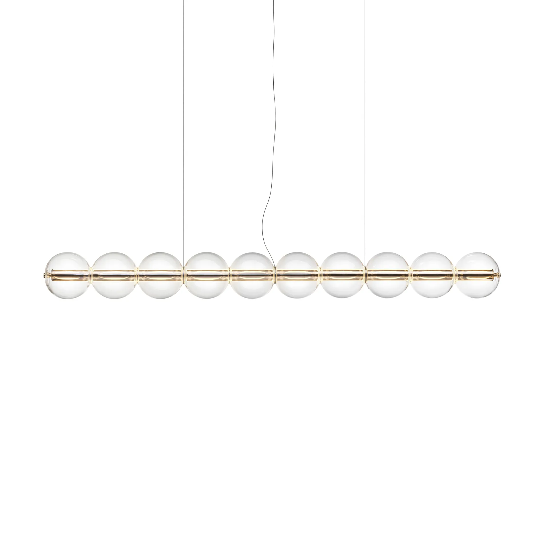 Luce Sferica S2 Pendelleuchte 207,2 cm, Glass Flos