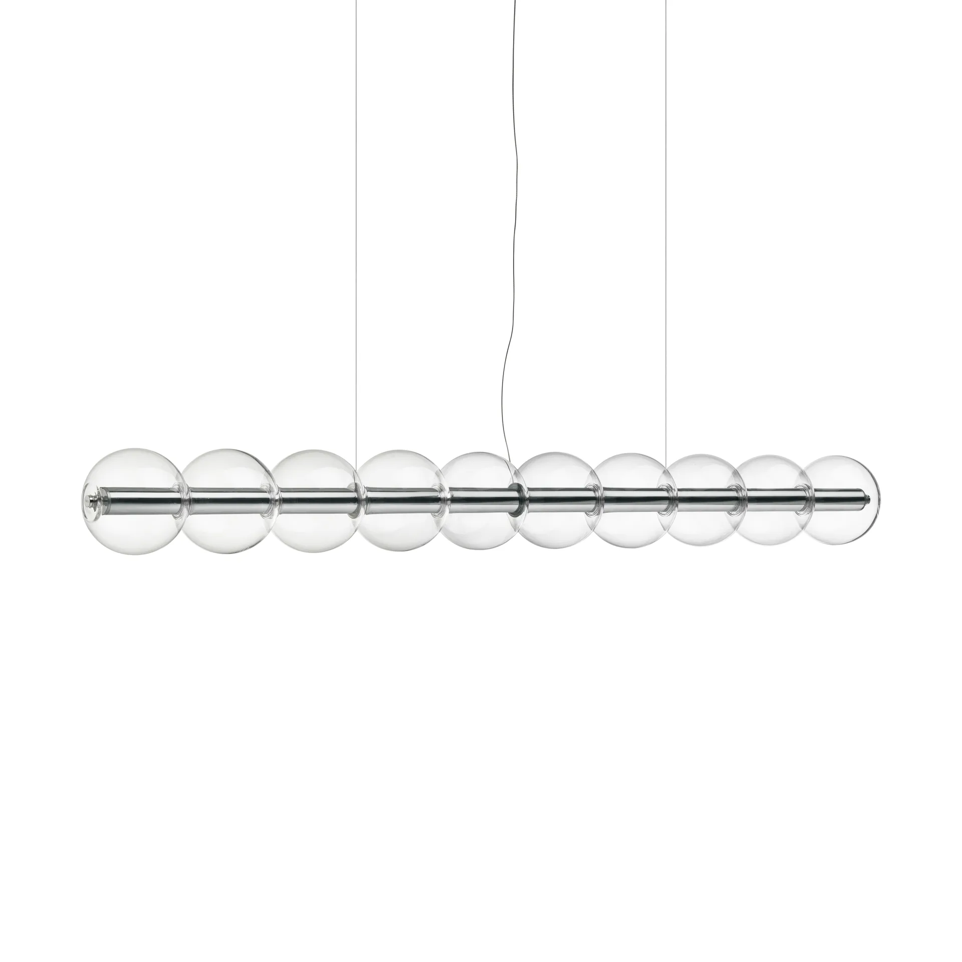 Luce Sferica S2 Pendelleuchte 207,2 cm, Glass Flos