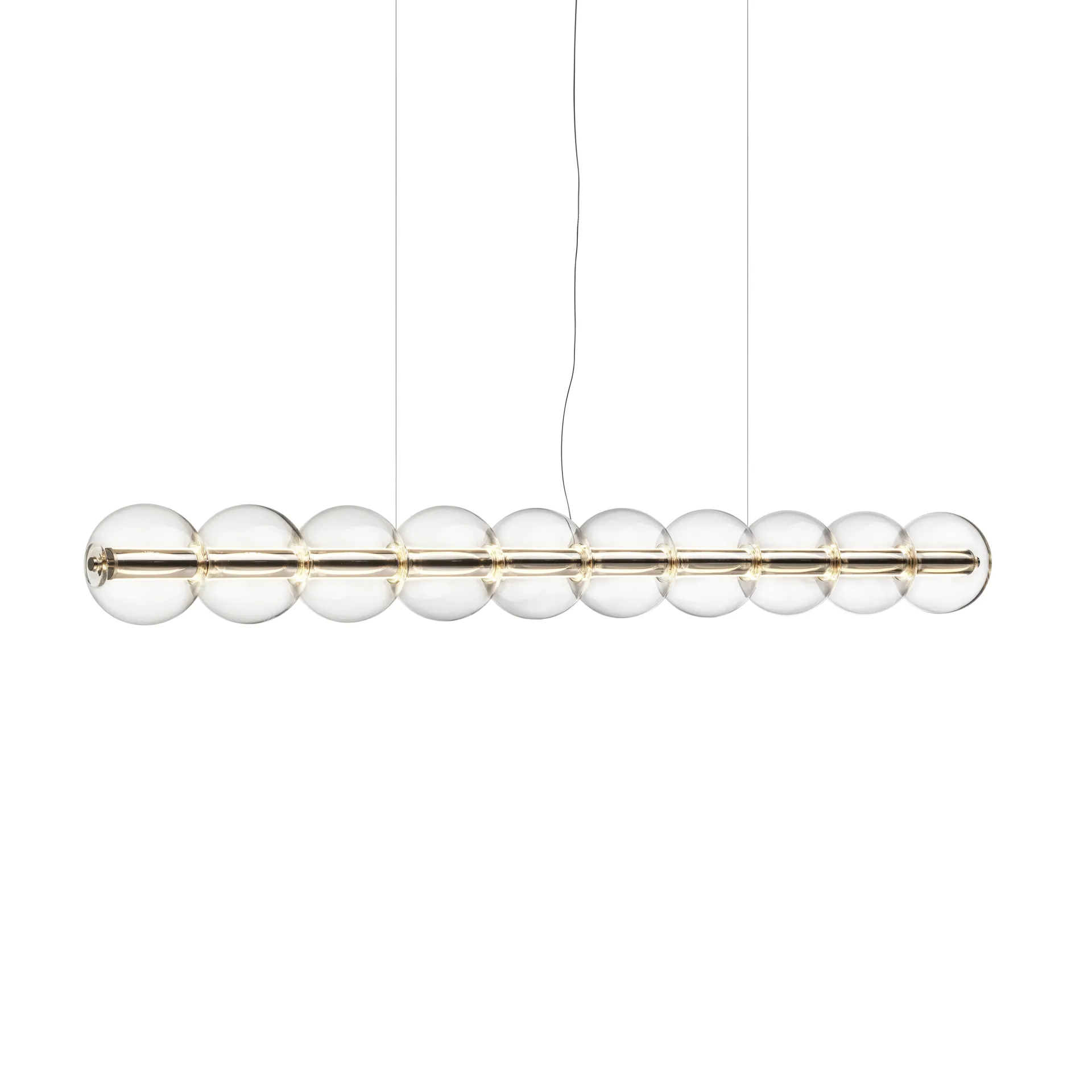 Luce Sferica S2 Pendelleuchte 207,2 cm, Glass Flos