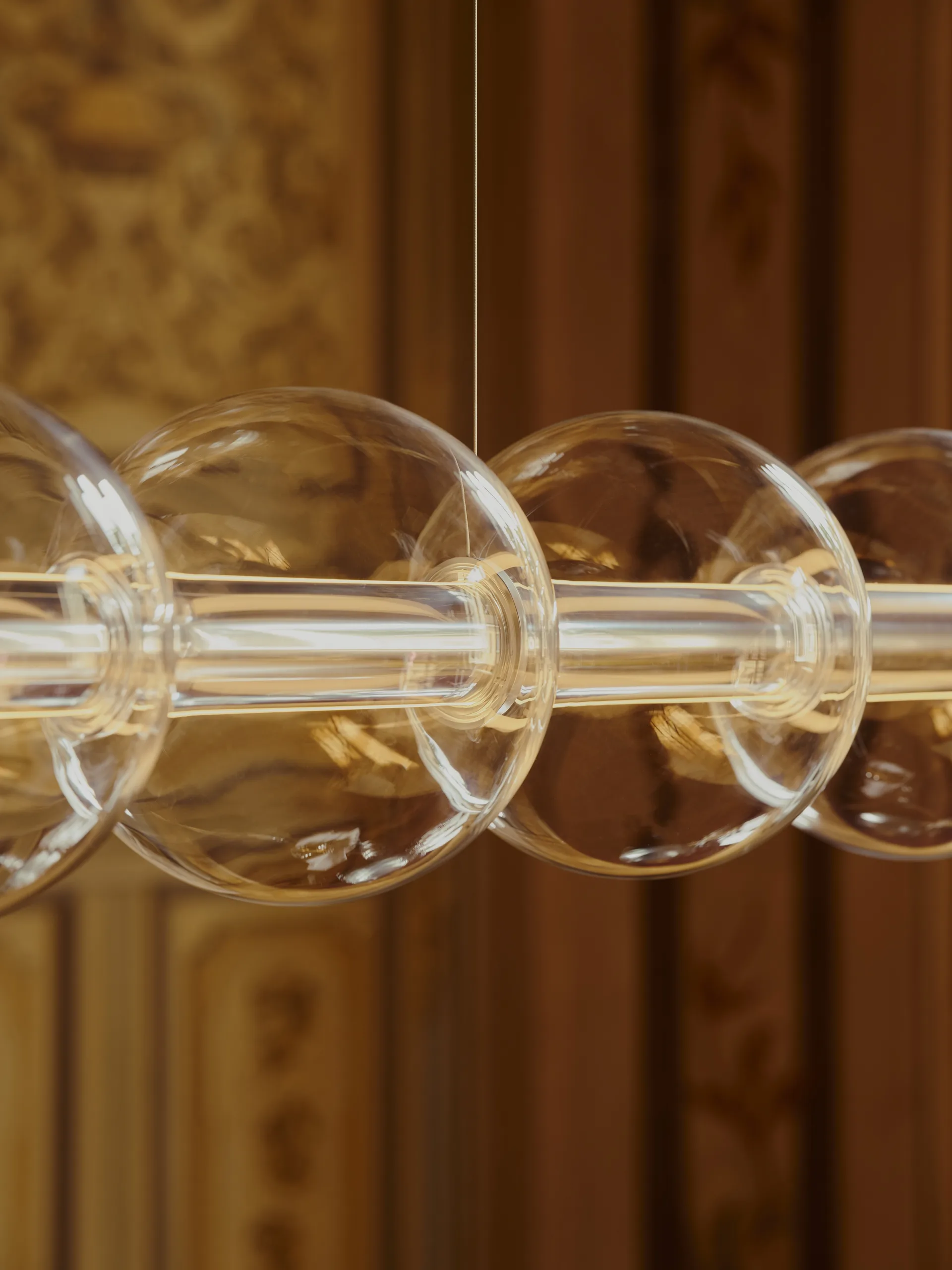 Luce Sferica S2 Pendelleuchte 207,2 cm, Glass Flos