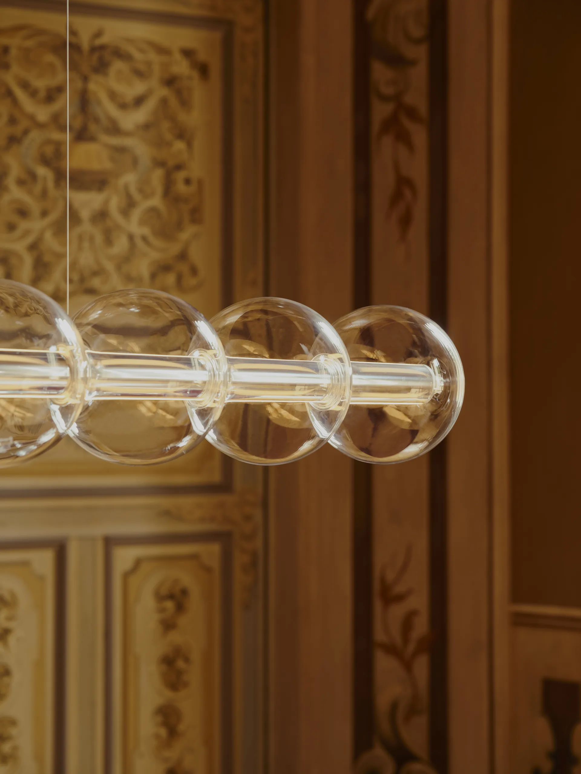 Luce Sferica S3 Pendelleuchte 248,8 cm, Glass Flos