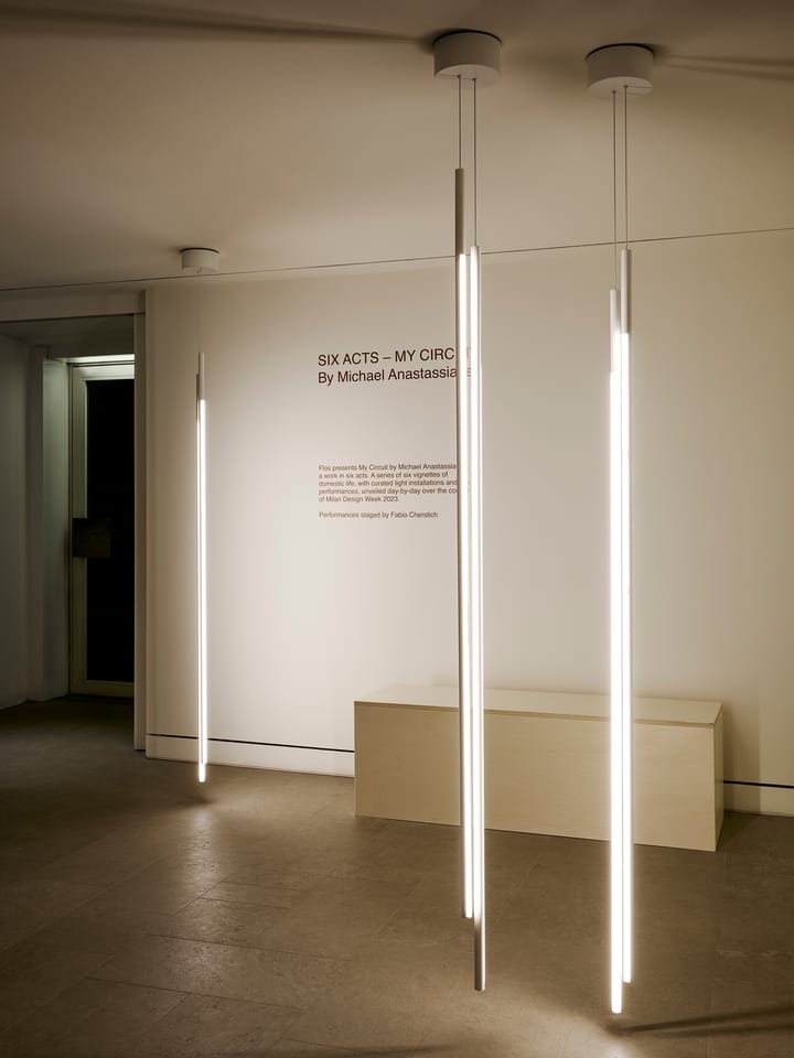 My Lines Pendelleuchte, Matte white Flos