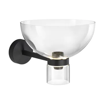 Nocturne Bowl Wandleuchte - Schwarz - Flos