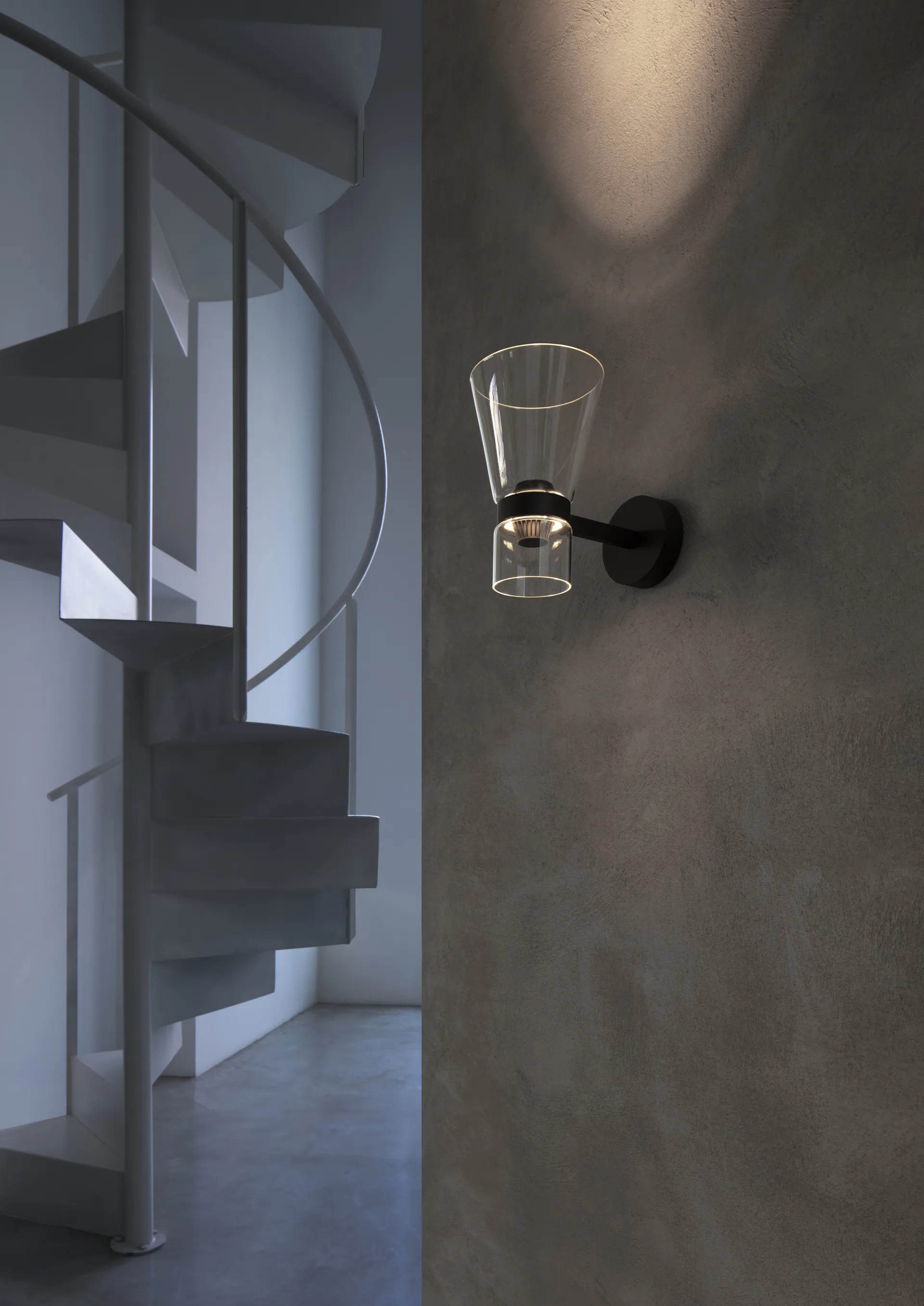 Nocturne Cone Wandleuchte - Schwarz,  Flos