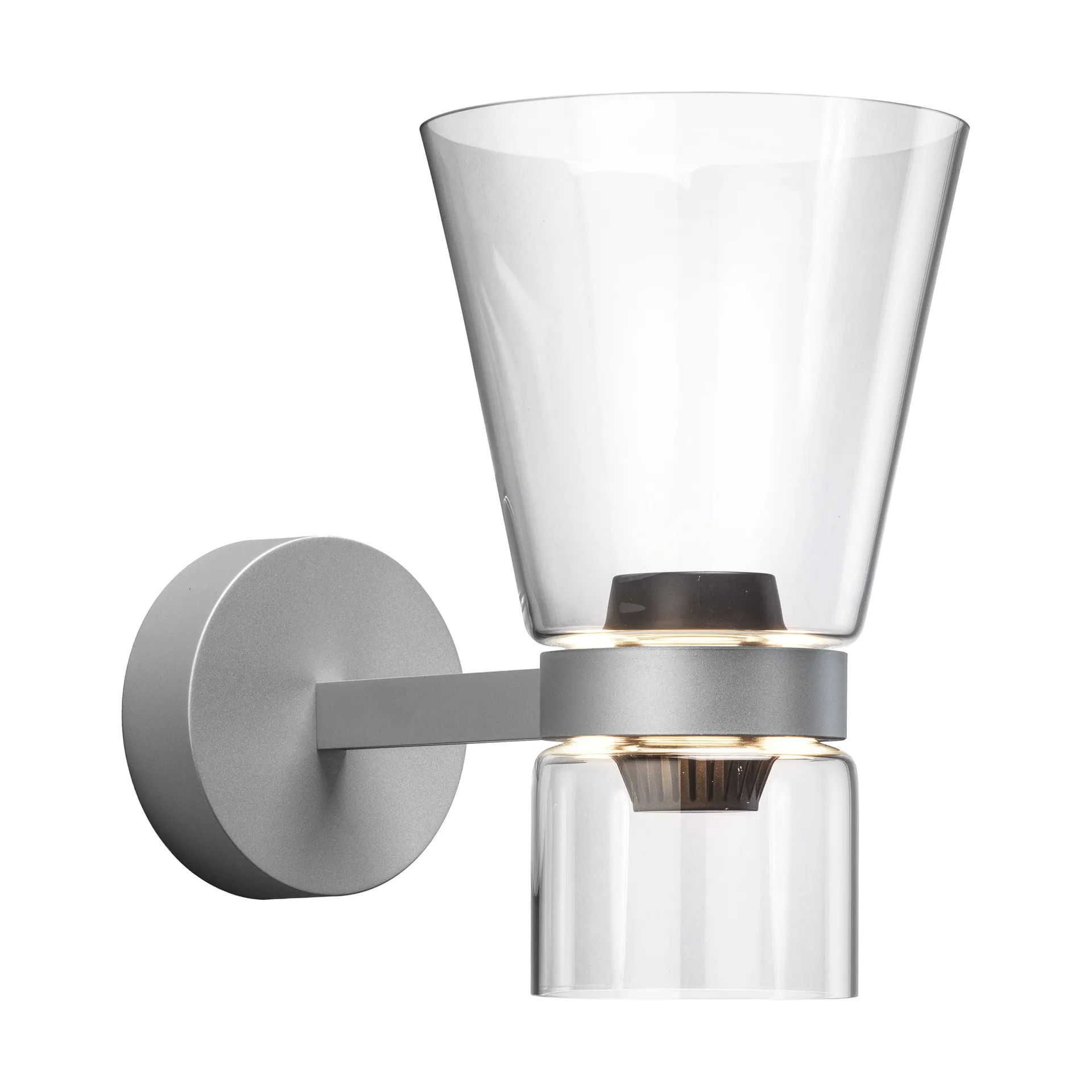 Nocturne Cone Wandleuchte - Silber,  Flos