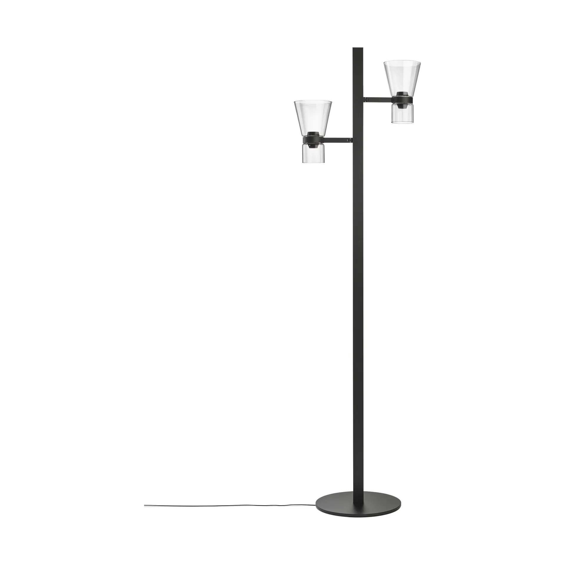 Nocturne F2 cone Stehleuchte - Schwarz,  Flos