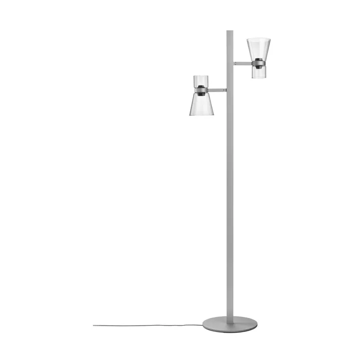 Nocturne F2 cone Stehleuchte - Silver - Flos