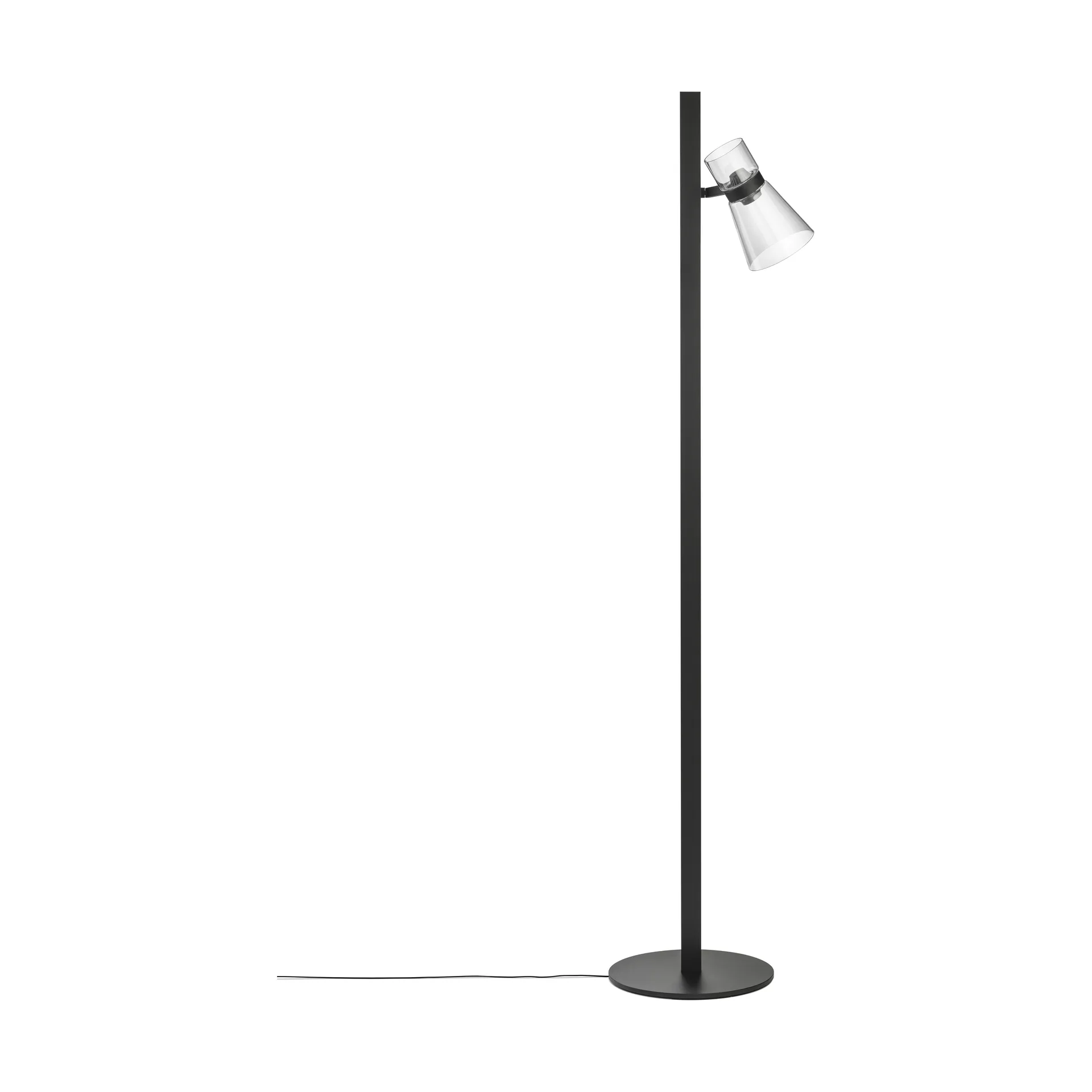 Nocturne FI cone Stehleuchte - Schwarz,  Flos