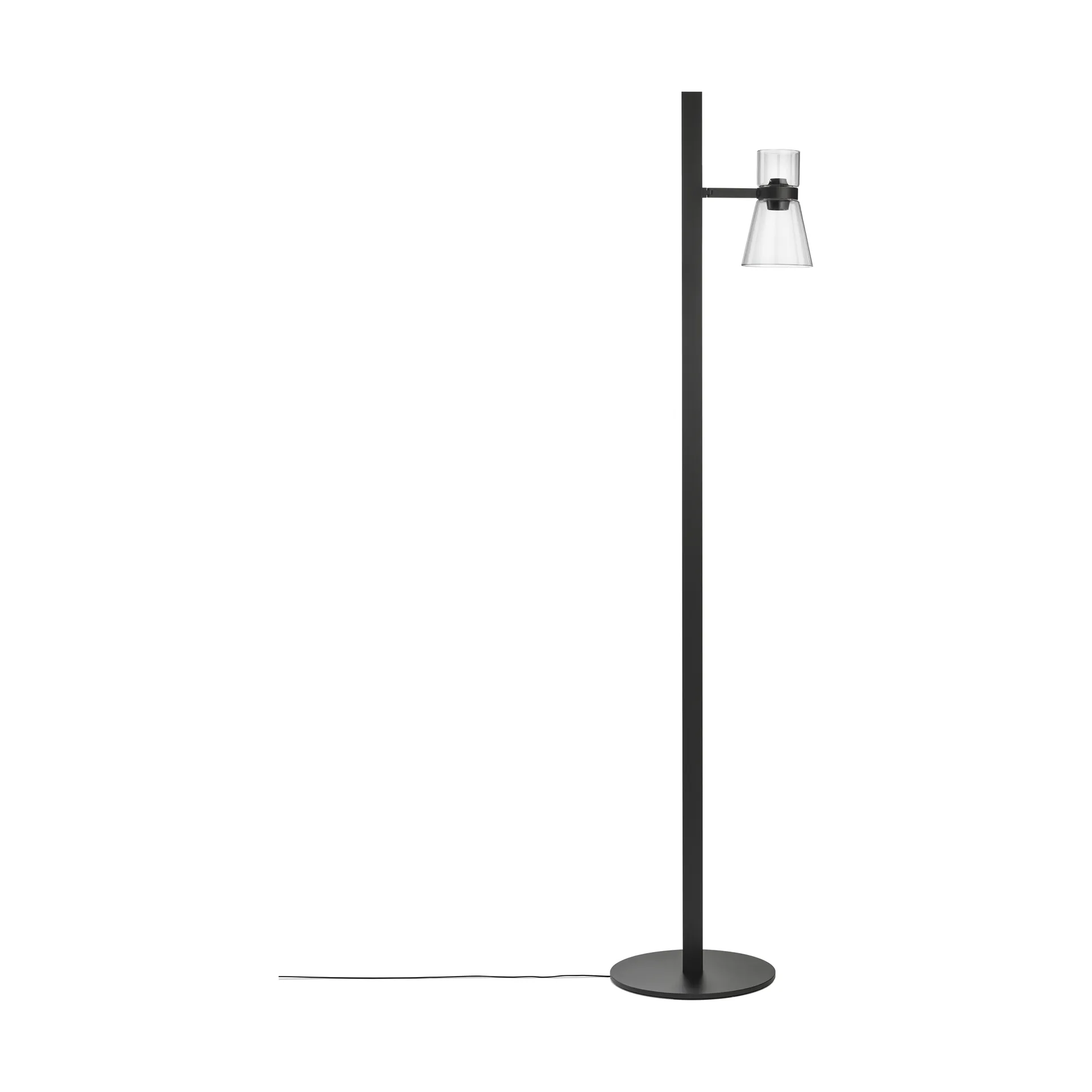Nocturne FI cone Stehleuchte - Schwarz,  Flos