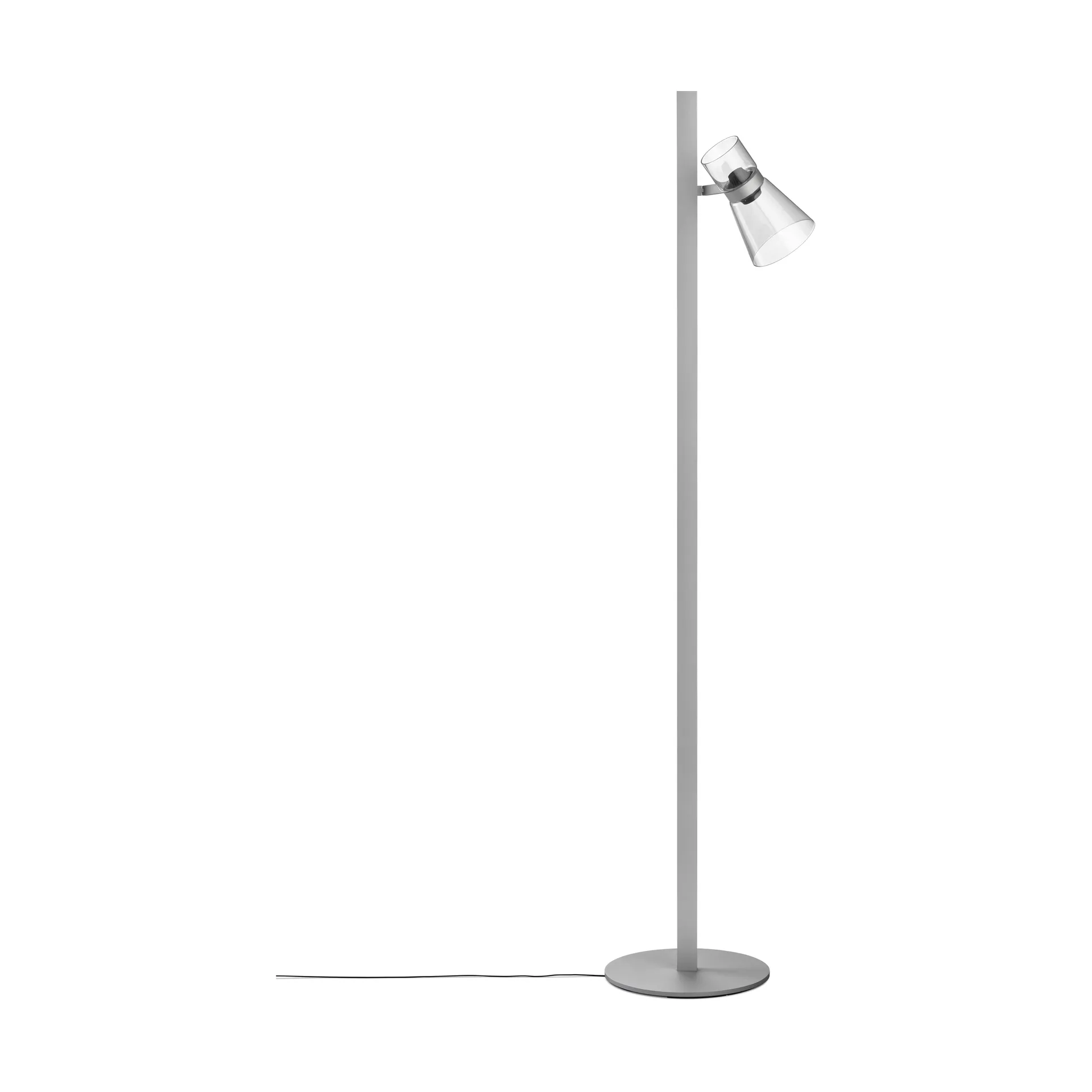 Nocturne FI cone Stehleuchte - Silber,  Flos