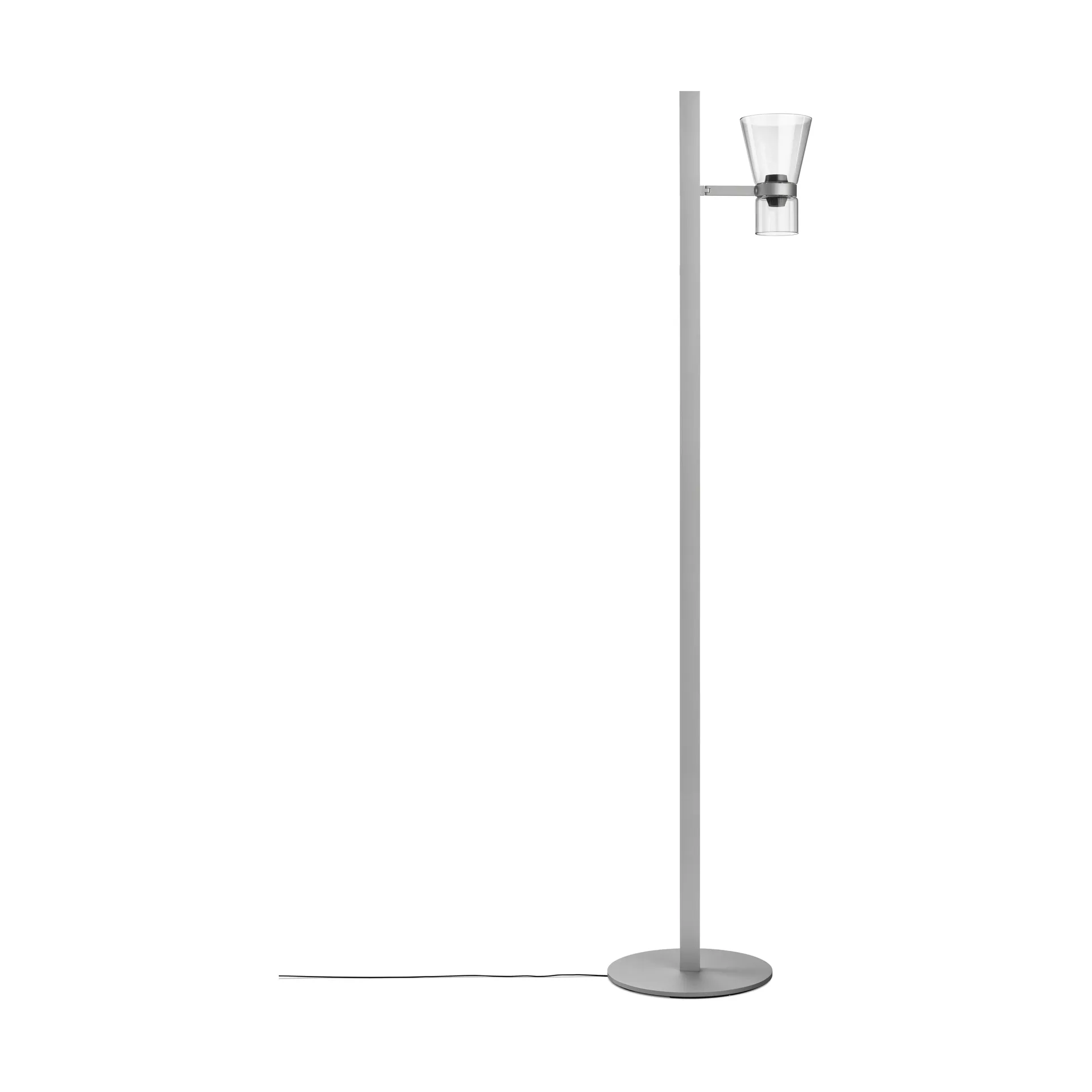 Nocturne FI cone Stehleuchte - Silber,  Flos