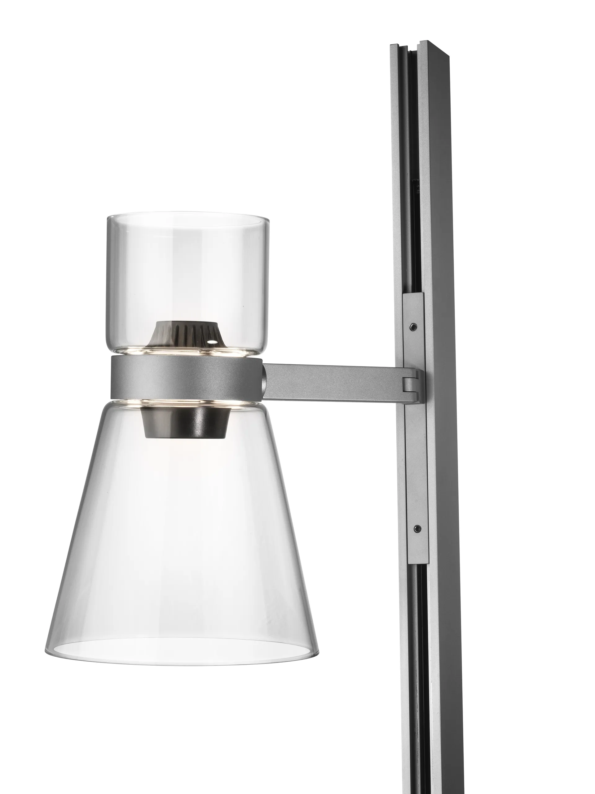 Nocturne FI cone Stehleuchte - Silber,  Flos