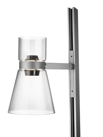 Nocturne FI cone Stehleuchte - Silber - Flos