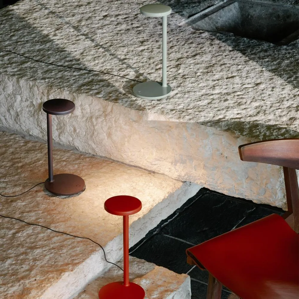 Oblique Tischleuchte, Sage Flos