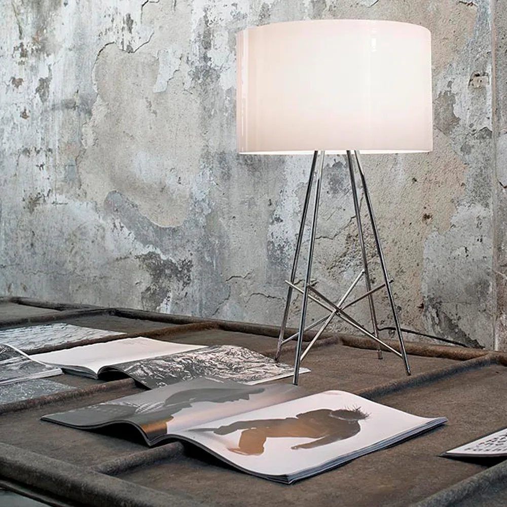 Ray T Tischleuchte, Glas klar Flos