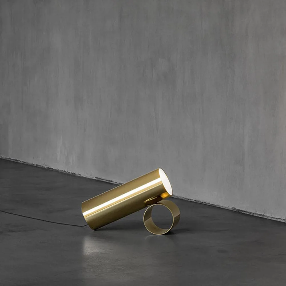 Sawaru Stehleuchte, Gold Flos