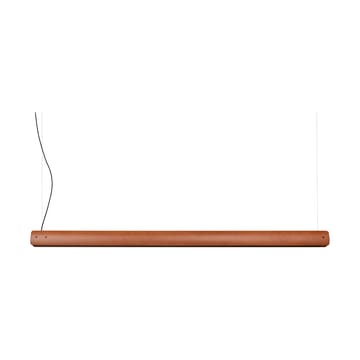 Seki-han Pendelleuchte 212,5 cm - Heat treatened ash-black metal - Flos