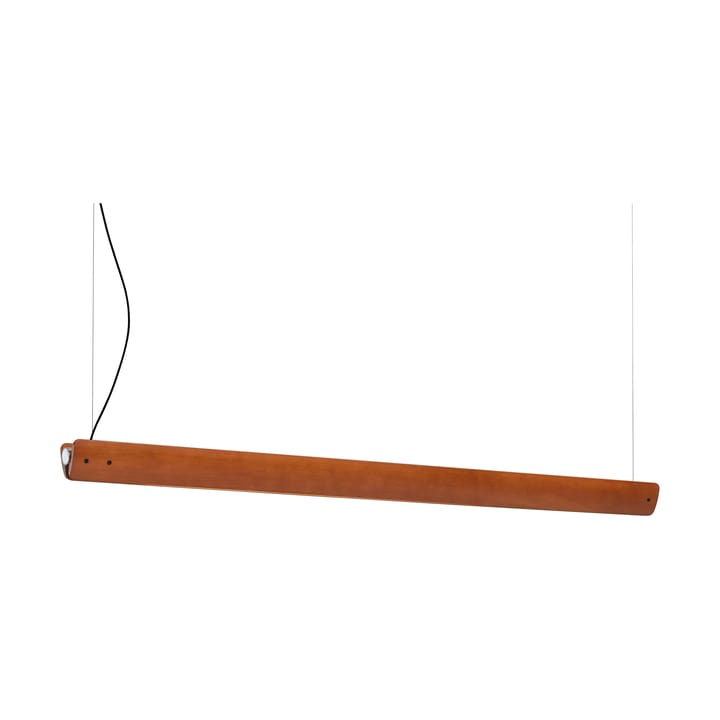 Seki-han Pendelleuchte 212,5 cm, Heat treatened ash-black metal Flos