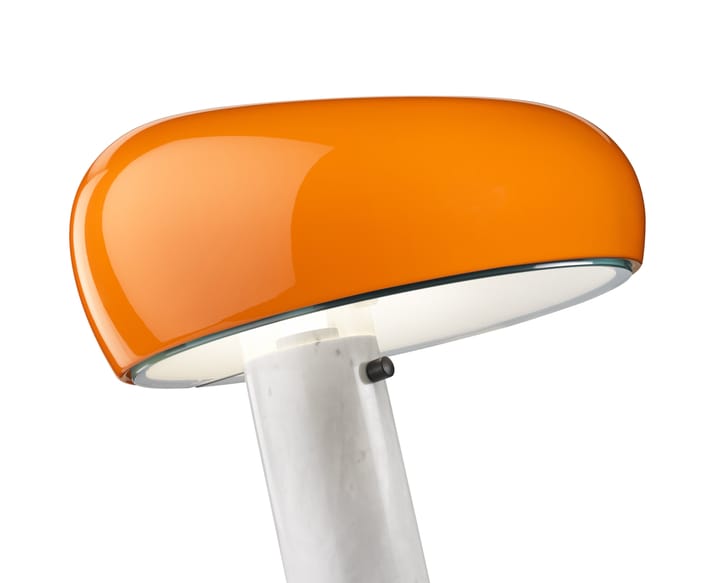 Snoopy Tischleuchte, Orange Flos