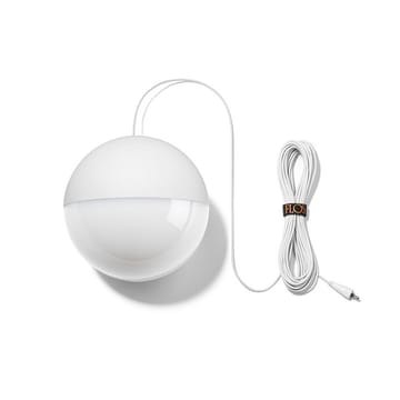 String Light Sphere Pendelleuchte - Weiß, 12 m Kabel - Flos