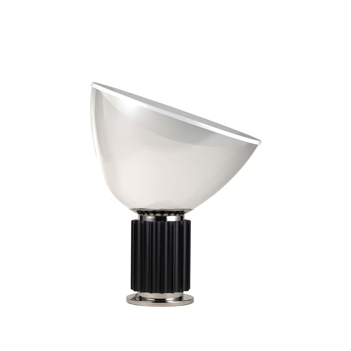 Taccia Small Tischleuchte LED 48,5 cm - Schwarz-Glaskuppel - Flos