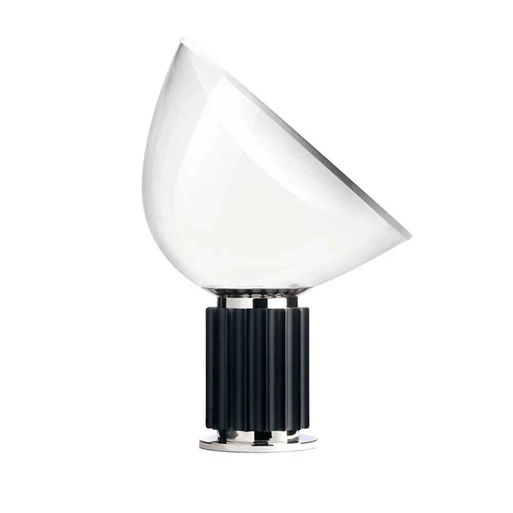 Taccia Tischleuchte LED 64,5 cm, Schwarz Flos
