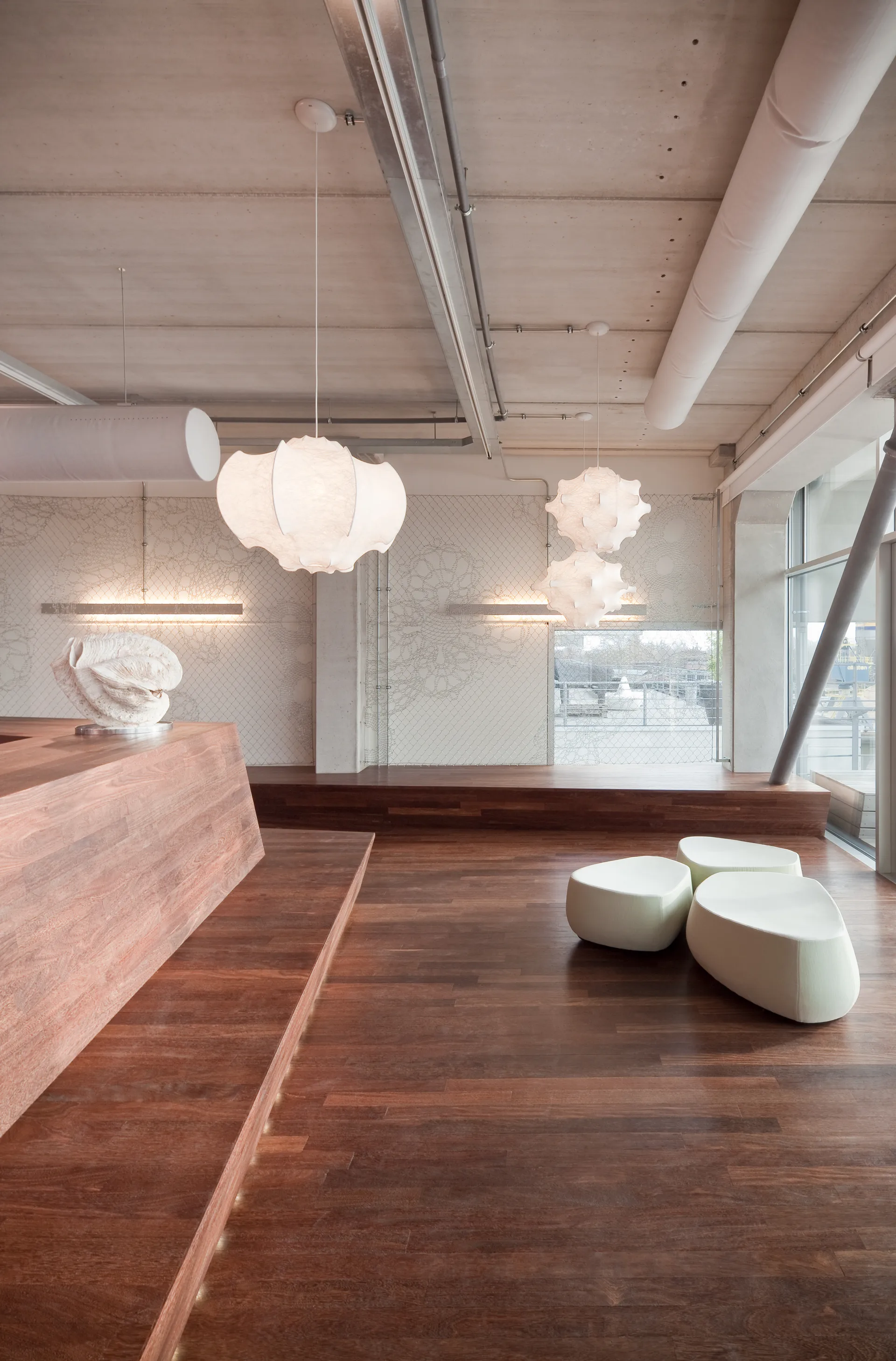 Viscontea Pendelleuchteleuchte, Weiß Flos