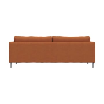 Alex 2,5 Sitz Sofa - Stoff Hiro Rustred-aluminiumben - Fogia
