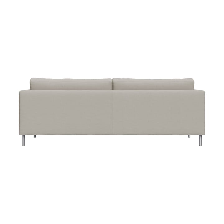 Alex 2,5 Sitz Sofa, Stoff Hiro Sand-aluminiumben Fogia