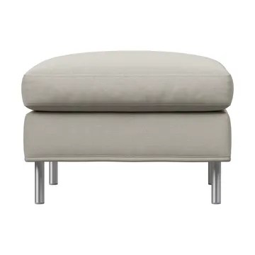 Alex Fußhocker - Stoff Noah 07 Light Beige, Large - Fogia