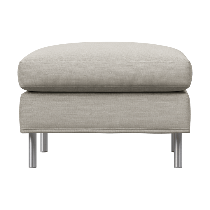 Alex Fußhocker - Stoff Noah 07 Light Beige, Large - Fogia