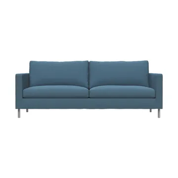Alex High 2,5-Sitz Sofa - Stoff Hiro Light Blue-aluminiumbein - Fogia