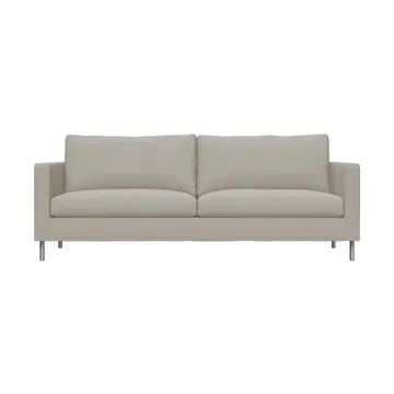 Alex High 2,5-Sitz Sofa - Stoff Hiro Sand-aluminiumbein - Fogia