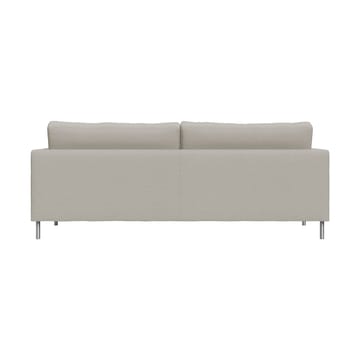 Alex High 2,5-Sitz Sofa - Stoff Hiro Sand-aluminiumbein - Fogia