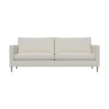 Alex High 2,5-Sitz Sofa - Stoff Hiro White-aluminiumbein - Fogia