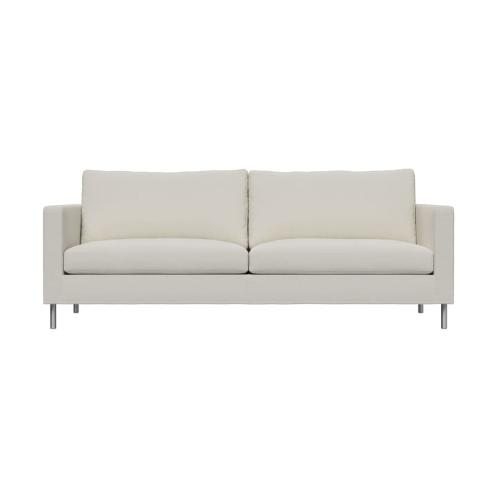 Alex High 2,5-Sitz Sofa - Stoff Hiro White-aluminiumbein - Fogia