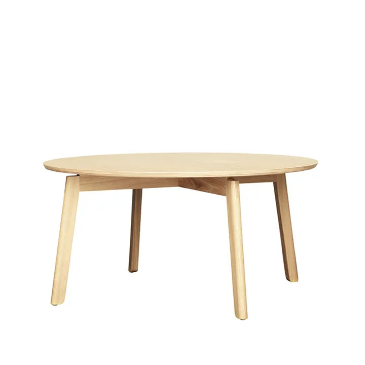 Area Couchtisch - Eiche mattlack, ø80 h.39 cm - Fogia