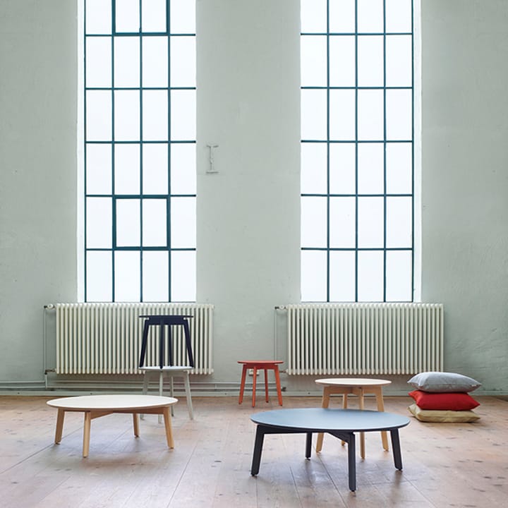 Area Sofatisch, Eiche mattlack, ø80 h.39 cm Fogia