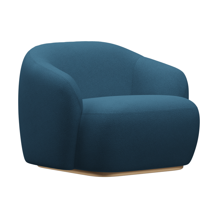 Barba Loungesessel - Stoff Vidar 4 0872 petrol - Fogia