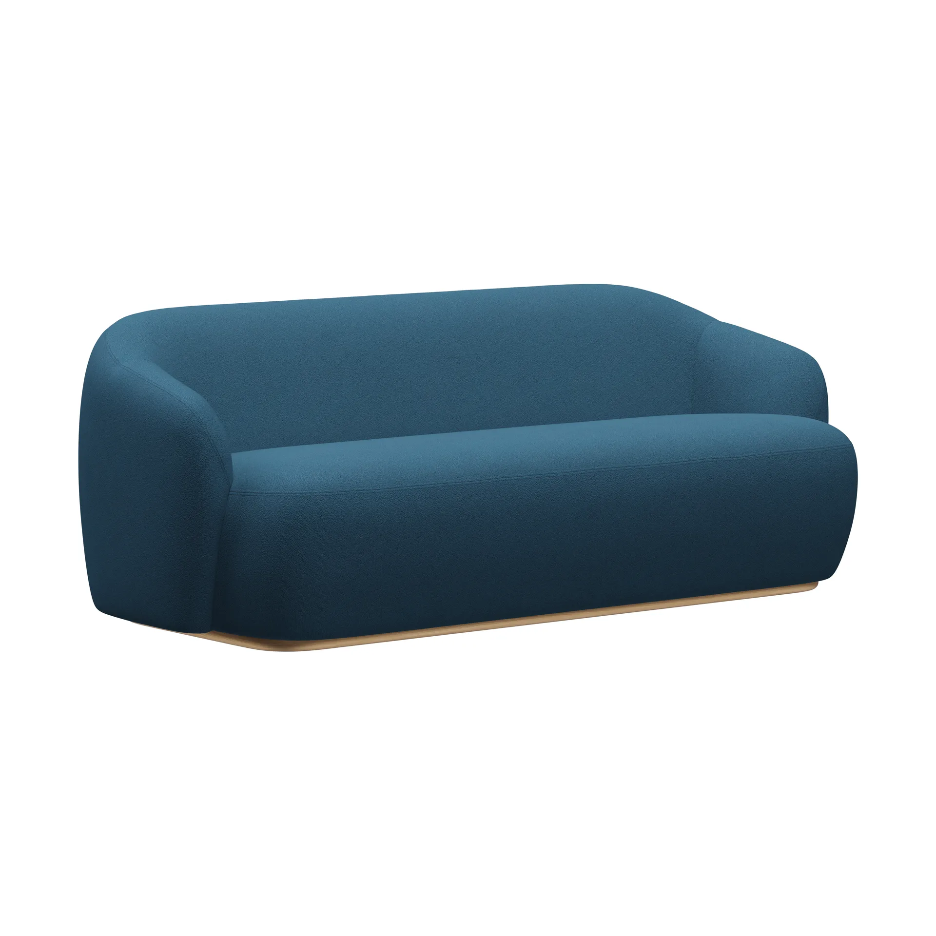 Barba Loungesofa, Stoff Vidar 4 0872 petrol Fogia