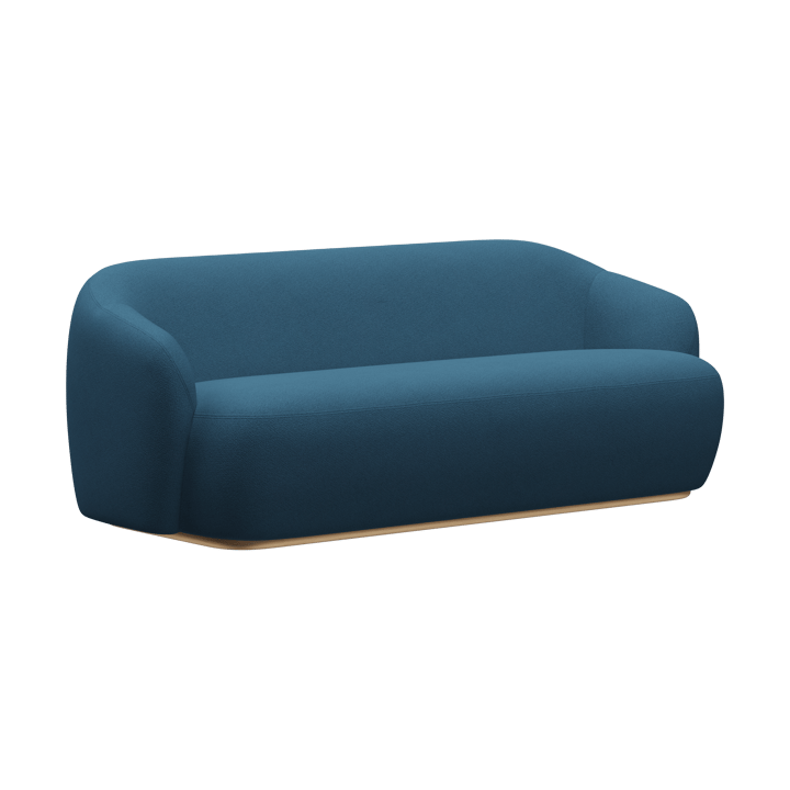Barba Loungesofa - Stoff Vidar 4 0872 petrol - Fogia