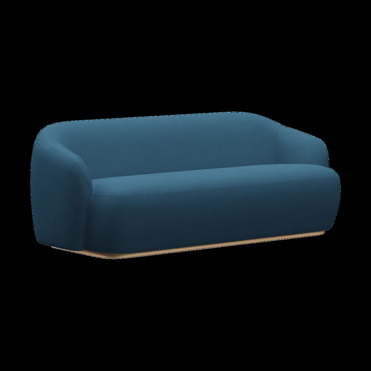 Fogia Barba Loungesofa Stoff Vidar 4 0872 petrol