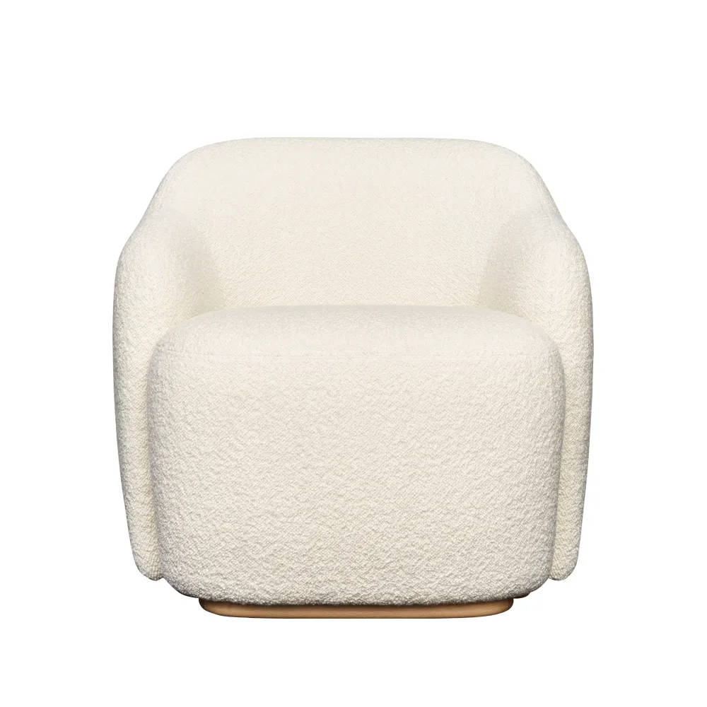 Barba Sessel, Stoff Karakorum Ivory Ivory Fogia