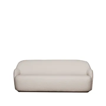 Barba Sofa - Stoff Karakorum Ivory-Buch - Fogia