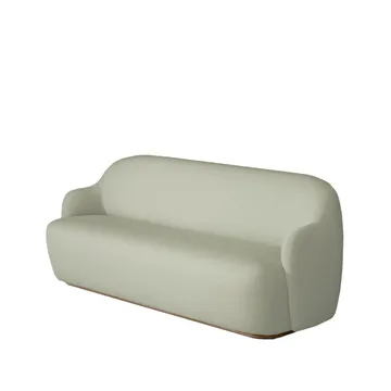 Barba Sofa - Stoff Vidar 1511 beige-Buch - Fogia