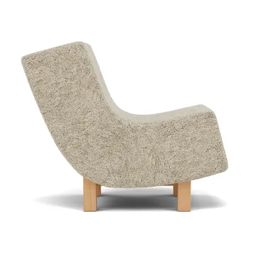 BD1 Lounge Chair Stuhl - Schaffell Mohawii-lackierte Eiche - Fogia