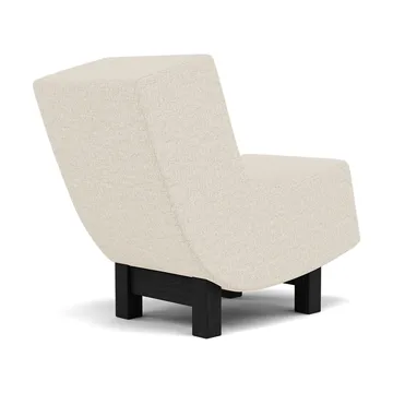 BD1 Lounge Chair Stuhl - Stoff Moss 0004-Schwarz Eiche - Fogia