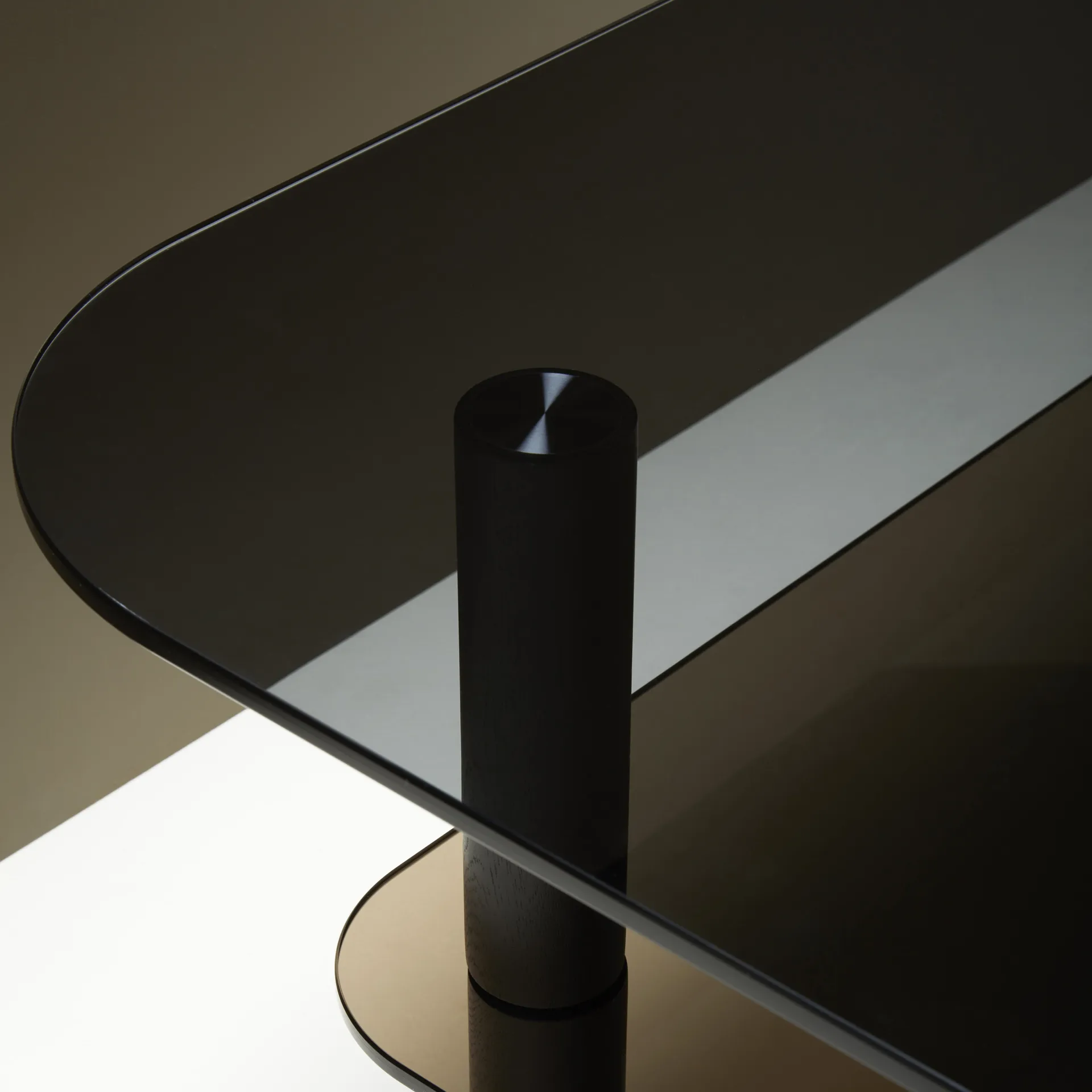 Big Sur Couchtisch, braun, elfenbein Fogia